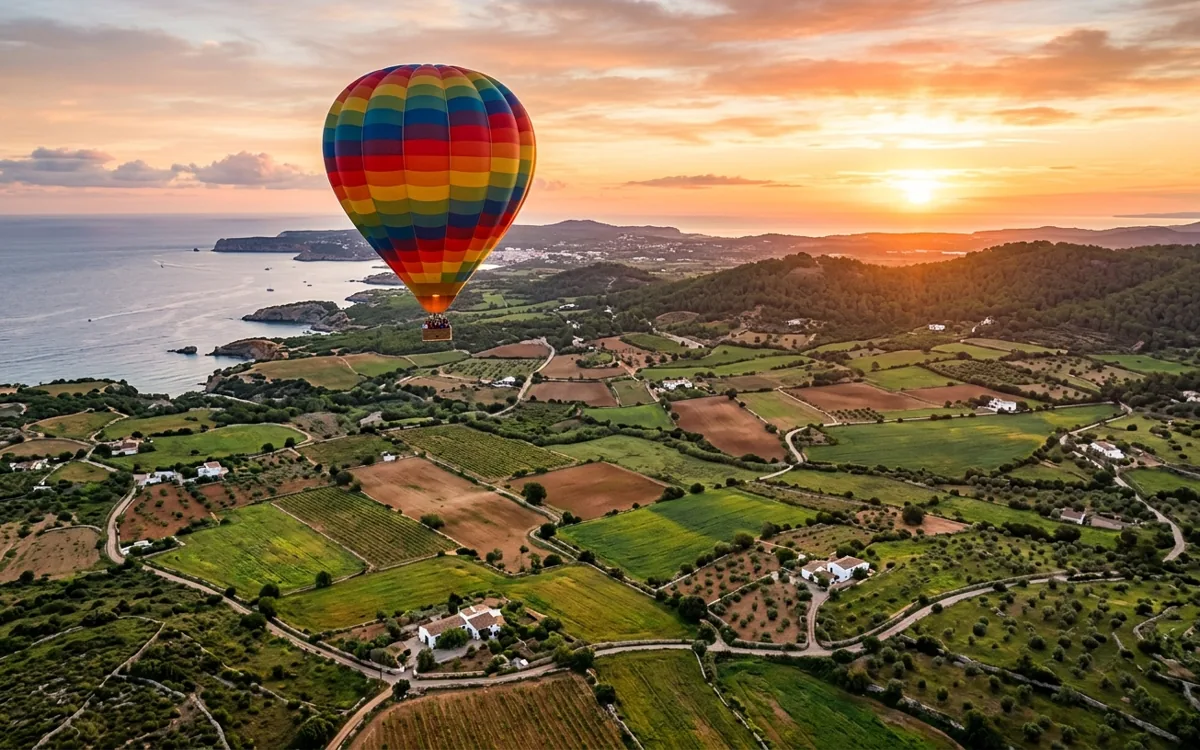 Hot air balloon in Ibiza: The calmest adventure over the island – Top 15 reasons