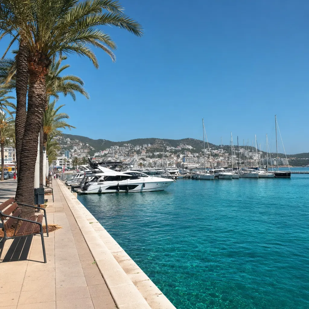 Bucht und Marina von San Antonio